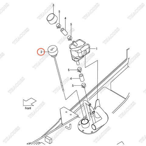 (Seri 746-Up) Nắp thùng dầu 22N57-52102