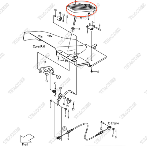 Bàn đạp ga 22N55-20211