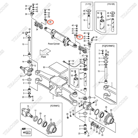 Chốt nối 22N54-32151