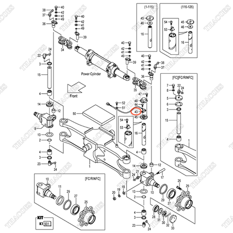 Cảm biến góc lái 22N54-32211