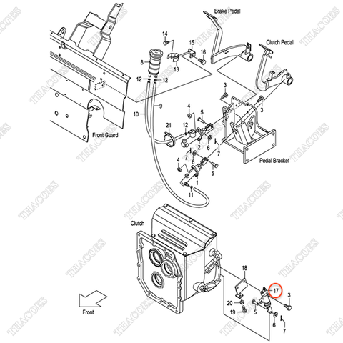 (Seri 1241-Up) Tổng côn dưới 214A5-32312