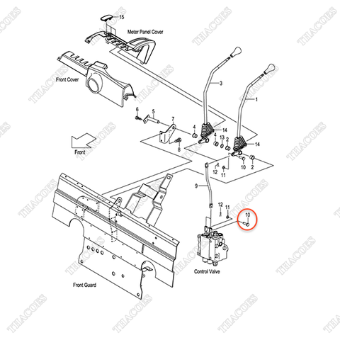 (2sv, 3sv, 4sv, 5sv) Chốt nối 22N57-42121