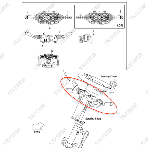 (AT) Cụm điều khiển 209K2-40501