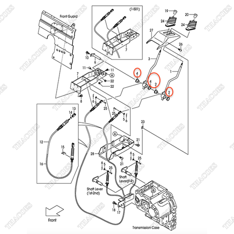 (MT) Bạc đệm 214A7-42071