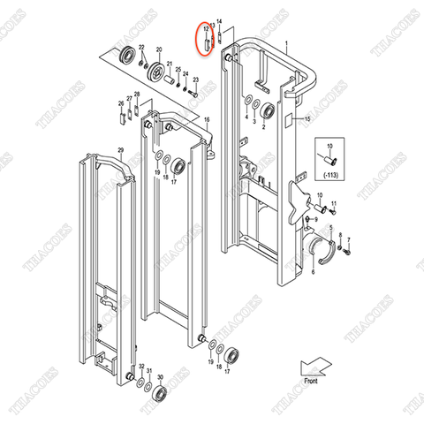 (VFHM2N5) Bạc trượt 216G8-33401