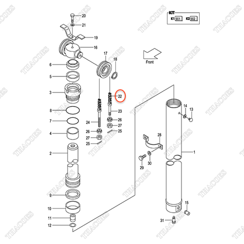 (VFM2N5) Xích nâng 22679-45611 (VFM200)