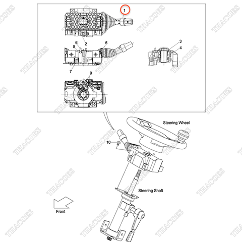 (MT) Công tắc đèn 280C2-42331