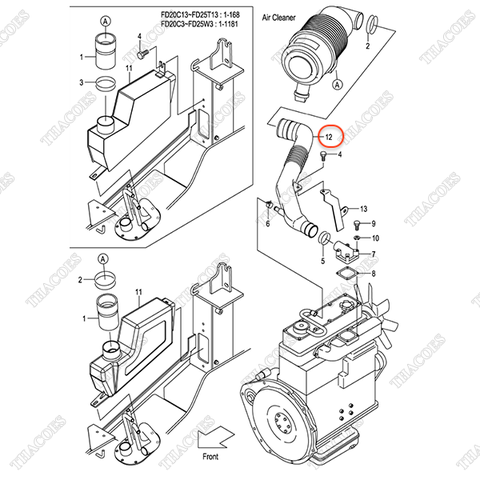 Cổ hút 22N51-00301