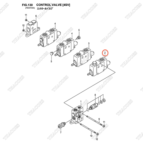 (4sv) Ngăn nâng hạ B-21013-40666