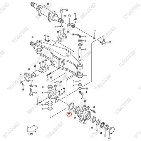 (OBT) Phớt chắn bụi 03211-09501