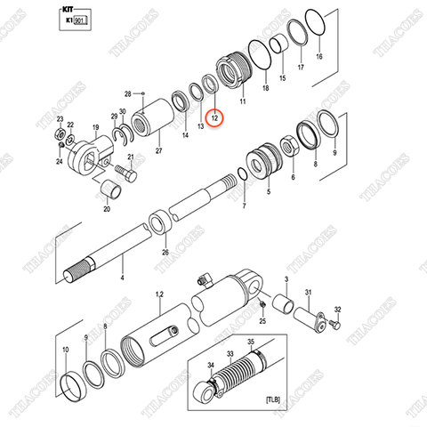 Phớt cổ 224T8-52131