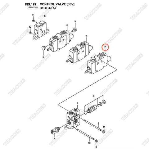 (3sv) Ngăn nâng hạ B-21013-40666