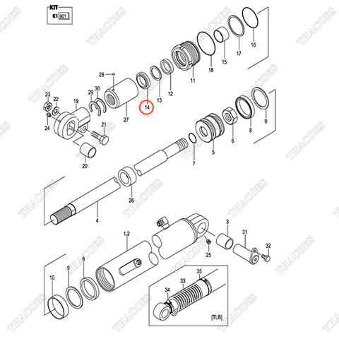 Phớt bụi 243A8-52271