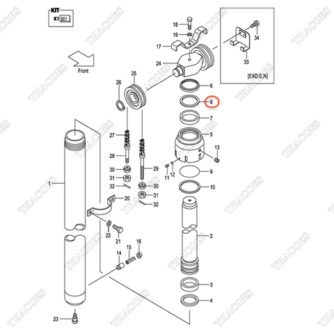 (35/40) Căn đệm 228C0-82521 (trước)