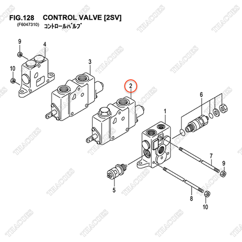 (2sv) Ngăn nâng hạ B-21013-40666