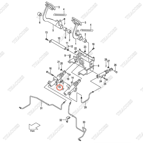 Xi lanh tổng phanh 235C5-40251