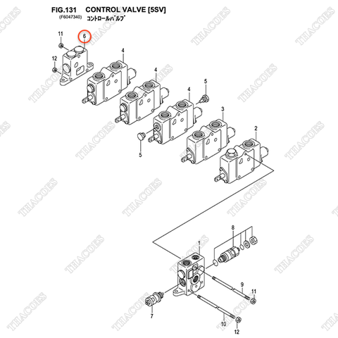 (5sv) Ngăn hồi B-21013-40402