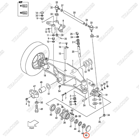 (GB) Nắp đậy moay ơ 22654-32281