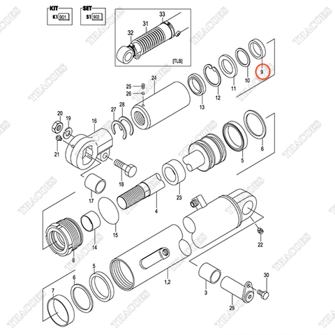 Phớt cổ 224T8-52131