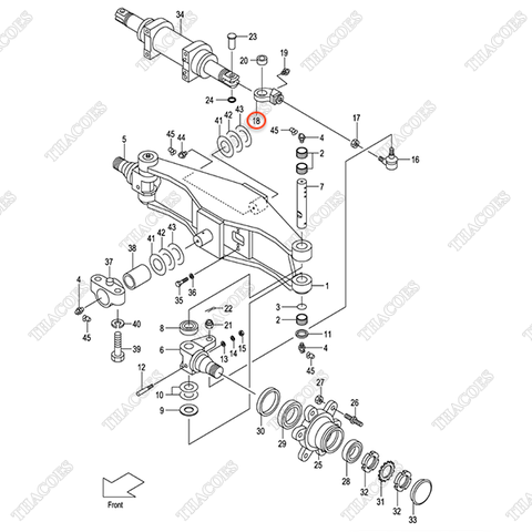 (OBT) Móc nối rotuyn 524W2-42401