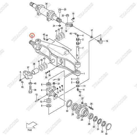 (OBT) Khớp lái phải 543C2-40121