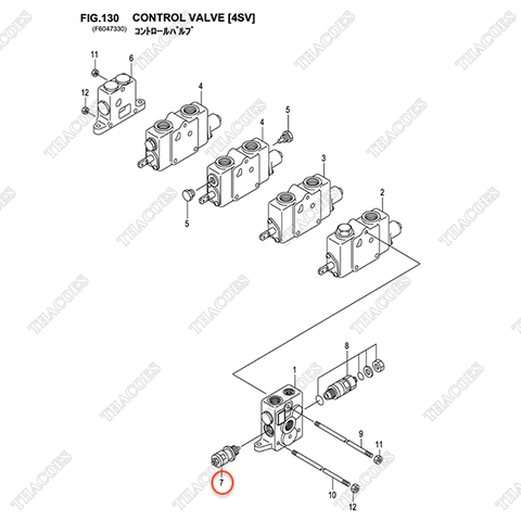 (4sv) Van chỉnh áp B-21113-40058