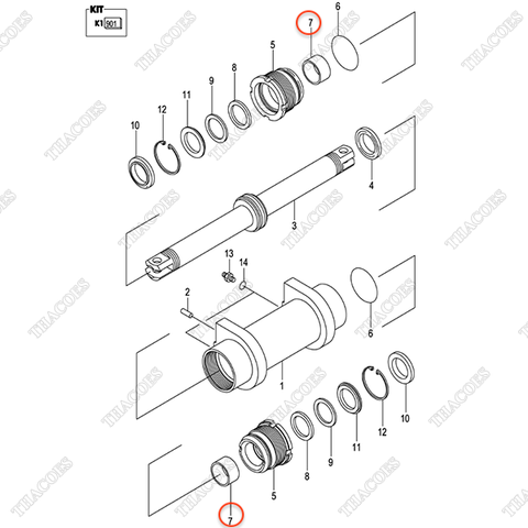 (OBT) Bạc trượt 25788-42221