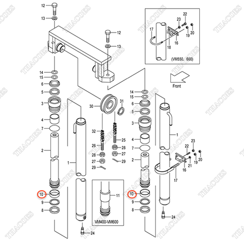 (VM2Y5) Dẫn hướng 23460-53181