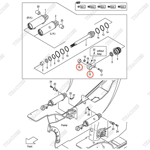 (K4 904) Cụm đầu xi lanh 22N58-52931