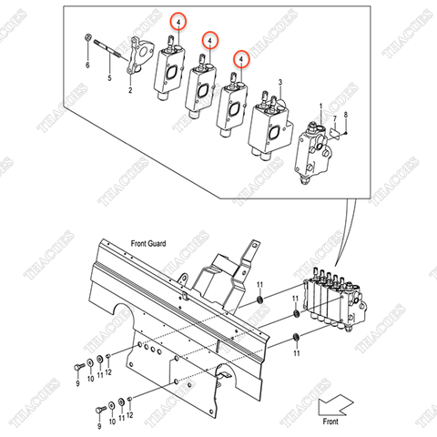 (5sv) Ngăn công tác 22N57-33041