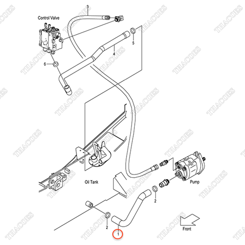 Ống hút 22N57-62001