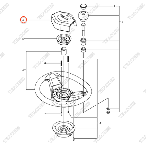 Nắp còi 22N54-12411