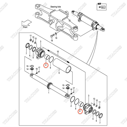(OBT) Bạc trượt 23460-53171