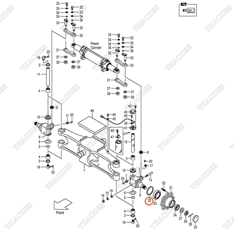 Phớt chắn bụi 03217-08501