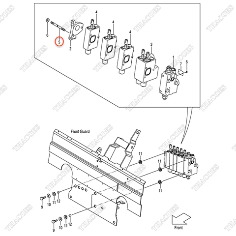 (5sv) Bulong 2 đầu ren 22N57-32351