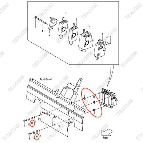 (4sv) Cao su giảm rung 22N57-42201
