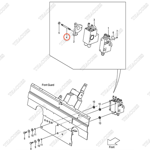 (2sv) Bulong 2 đầu ren 22N57-32321