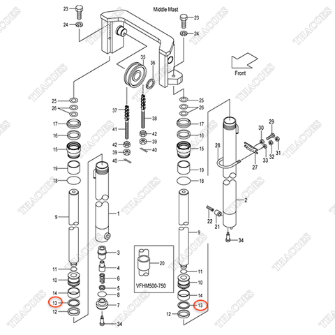 Căn đệm 22658-52301