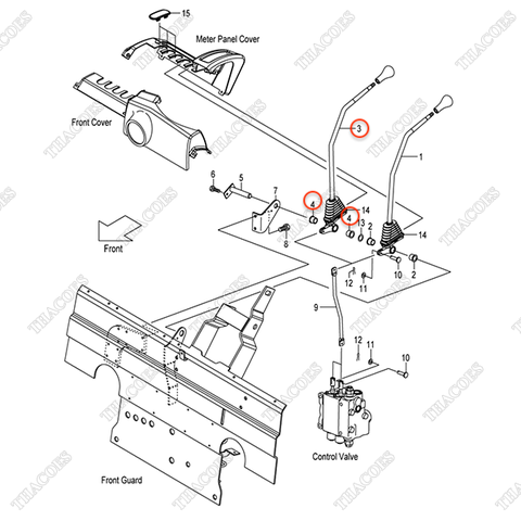 (2sv, 3sv, 4sv, 5sv) Cần nghiêng 22N57-40021