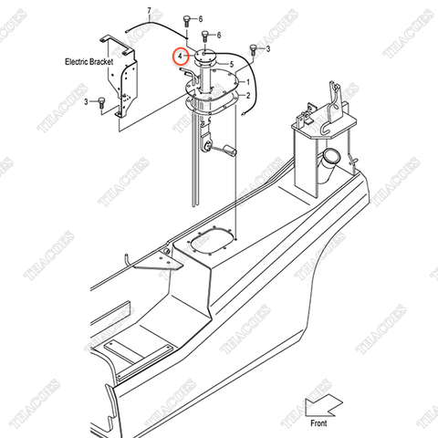 Phao báo nhiên liệu 222A2-22061