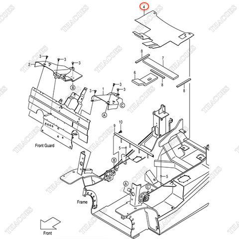 Sàn cabin 22N56-52201