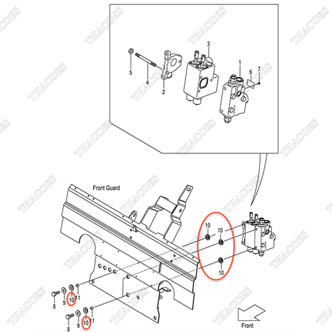 (2sv) Cao su giảm rung 22N57-42201
