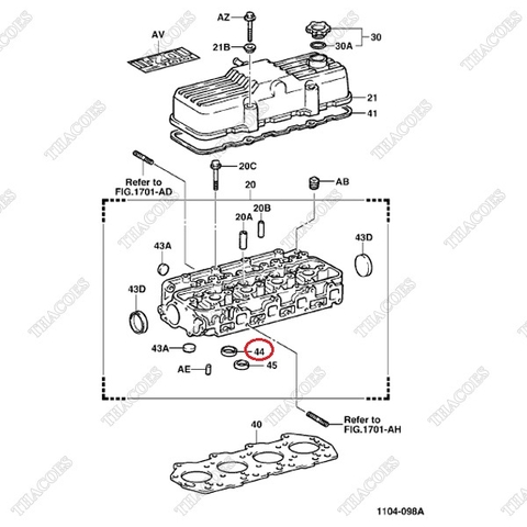Xie xupap hút 11131-UC010 (11131-78200-71) (4c)