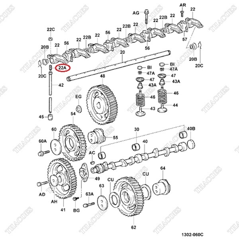 Vít chỉnh cò xupap 80913-76067-71 (8c)