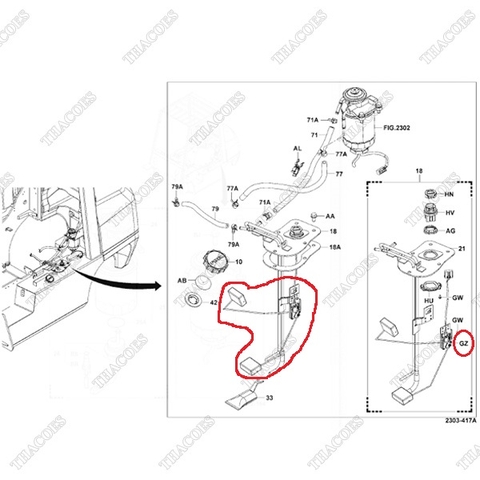 Phao báo nhiên liệu 57210-26600-71