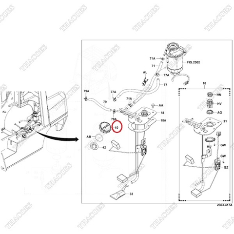 Nắp thùng nhiên liệu 51721-20542-71