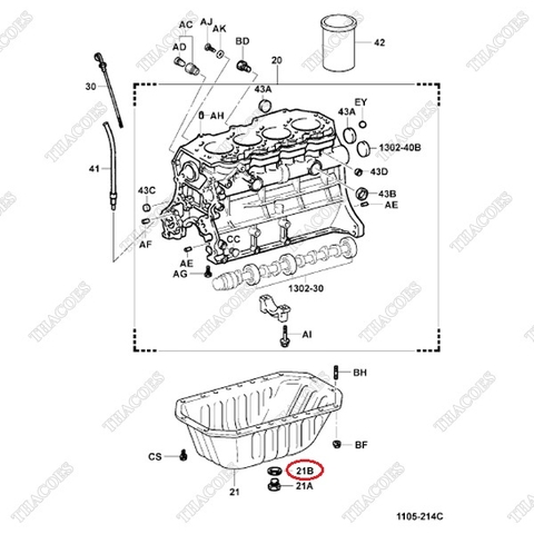 Gasket 80430-76038-71
