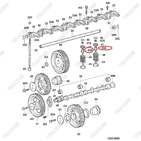 Phớt ghít xupap 80913-76034-71 (8c)