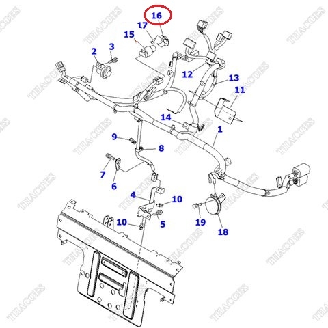 Giá đỡ khoá 3EB-50-42141