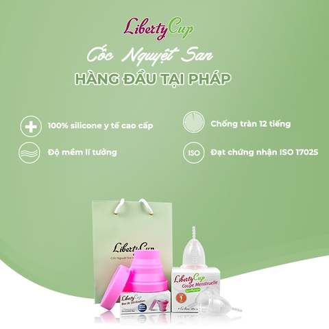 [Cập nhật 2021] Ưu đãi giá cốc nguyệt san Liberty Cup!!